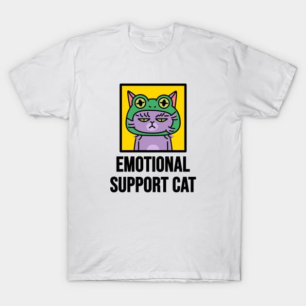 Support Cat T-Shirt by Riel
